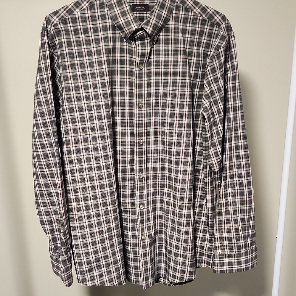 Arrow Black and White Checkered Shirt